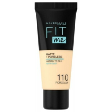 Fit Me Matte & Poreless pórusösszehúzó alapozó, 110 (30 ml) smink alapozó