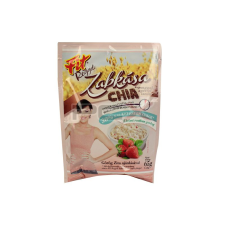 Fit reggeli zabkása chia maggal eperrel ízesítve 30 kevesebb cukorral 65g konzerv