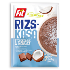 Fit rizskása étcsokoládé &amp; kókusz gluténmentes - 60 g reform élelmiszer