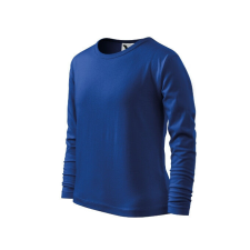 Fit-T LS póló gyerek királykék 134 cm/8 éves gyerek póló