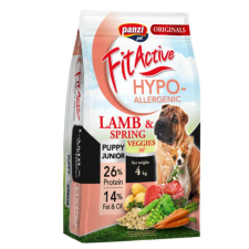  FitActive ORIGINALS 4kg PUPPY&JUNIOR HYPOALLERGENIC Lamb&Spring Veggies kutyaeledel
