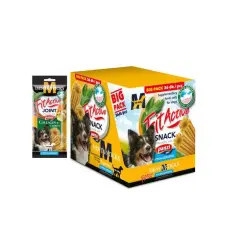  FitActive SNACK Denta-Sticks Hypoallergenic M - jutalomfalat (kollagén, répa) kutyák részére (12x150 jutalomfalat kutyáknak