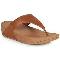 FitFlop Lábujjközös papucsok LULU LEATHER TOEPOST Barna 41