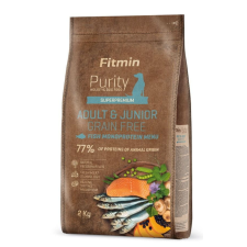 Fitmin Purity Dog Grain Free Adult&Junior Fish Menu, 2 kg kutyaeledel