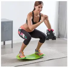  Fitness egyensúlyozó deszka - feszesíti a hasfal- és a lábizmokat (BBV) fitness eszköz