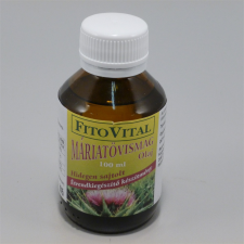 Fitovital máriatövismagolaj hidegen sajtolt 100 ml gyógyhatású készítmény