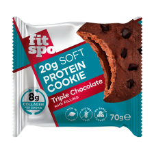 Fitspo Fitspo protein süti 20g protein, 8g kollagén tripla csoki ízesítéssel 70 g reform élelmiszer