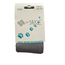  Fiú harisnya 104/122 (4-6éves méret)-szürke babazokni, harisnya