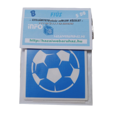 Fiús - csillámtetoválás SABLON készlet - 5 darabos - "B" variáció csillámtetoválás