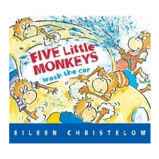  Five Little Monkeys Wash the Car – Eileen Christelow idegen nyelvű könyv