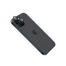 Fixed Apple iPhone 16 / 16 Plus kameravédő üveg - Fekete (FIXGC2-1400-BK) mobiltelefon kellék