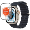  FIXED Armor Apple Watch Ultra 49mm üvegfólia - fekete + applikátor (FIXGAW-1029)