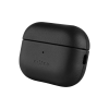 Fixed Bőr tok MagSafe támogatással Apple AirPods Pro 2/Pro 2 (USB-C) készülékekhez fekete