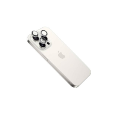 Fixed Camera Glass pro Apple iPhone 16 Pro/16 Pro Max bílý titan mobiltelefon kellék
