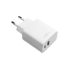 Fixed FIXC20N-CU-WH USB Type-C / USB Type-A Hálózati töltő - Fehér (20W)