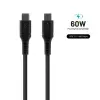 Fixed FIXDLS-CC12-BK USB-C apa - USB-C apa 2.0 Adat és töltőkábel - Fekete (1,2m)