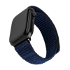 Fixed FIXED nylon sportos óraszíj Apple Watch Ultra 49mm-es okosórához, sötétkék FIXNST2-1029-DBL