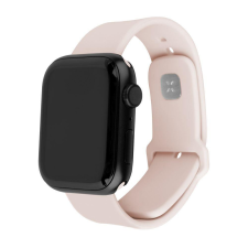 Fixed FIXED Silicone Sporty Strap Set for Apple Watch 42/44/45mm Pink okosóra kellék