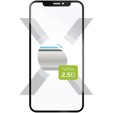 Fixed FullGlue-Cover Infinix Hot 30 üvegfólia - fekete mobiltelefon kellék
