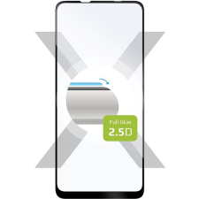 Fixed FullGlue-Cover Samsung Galaxy A21s üvegfólia - fekete mobiltelefon kellék