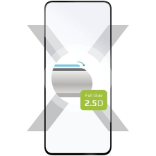 Fixed FullGlue-Cover TCL 505 üvegfólia - fekete mobiltelefon kellék