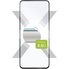 Fixed FullGlue-Cover TCL 50 SE üvegfólia - fekete mobiltelefon kellék