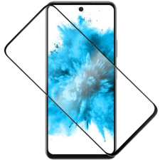 Fixed FullGlueCover Infinix Hot 50 5G üvegfólia - fekete mobiltelefon kellék