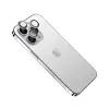 Fixed kameralencse védő biztonsági üveg Apple iPhone 14 Pro/14 Pro Max telefonokhoz, ezüst FIXGC2-930-SL