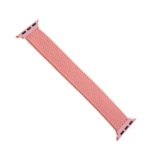 Fixed kötött nylon szíj apple watch 38/40mm, l méret, rózsaszín okosóra kellék