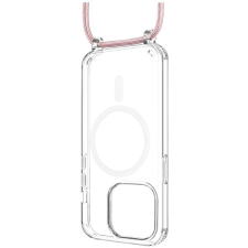 Fixed MagPure Neck Apple iPhone 16 tok rózsaszín nyakpánttal tok és táska