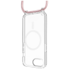 Fixed MagPure Neck Apple iPhone 16e 5G tok rózsaszín nyakpánttal