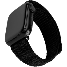 Fixed Nylon Sporty Strap Apple Watch 42/44/45mm - fekete okosóra kellék