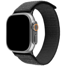 Fixed Nylon Sporty Strap Apple Watch Ultra 49mm - sötétszürke okosóra kellék