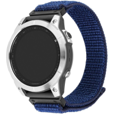 Fixed Nylon Sporty Strap Garmin QuickFit 22mm - sötétkék (FIXNST2-QF22MM-DBL) okosóra kellék