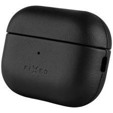 Fixed PodsLeather MagSafe Apple AirPods Pro 2/Pro 2 (USB-C) tok - fekete fülhallgató, fejhallgató tok