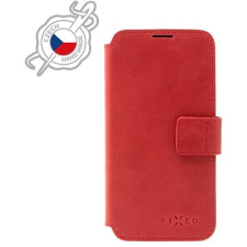 Fixed ProFit Apple iPhone 12/12 Pro piros valódi marhabőr tok tok és táska