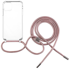Fixed Pure Neck AntiUV Tok Apple iPhone 11 rózsaszín nyakpántos tok tok és táska