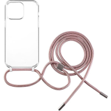 Fixed Pure Neck Apple iPhone 13 Pro rózsaszín nyakpánttal tok és táska
