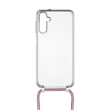 Fixed Pure Neck for Samsung Galaxy A14/A14 5G, pink mobiltelefon kellék