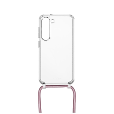 Fixed Pure Neck for Samsung Galaxy S23+, pink mobiltelefon kellék