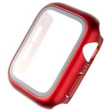 Fixed Pure+ védőtok edzett üveggel Apple Watch készülékhez, 41mm, FIXPUW+-817-RD, piros okosóra kellék