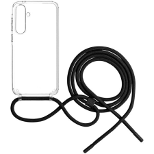 Fixed Samsung Galaxy A35 5G Pure Neck tok fekete nyakpánttal tok és táska