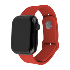  FIXED Silicone Sporty Strap Set for Apple Watch 42/44/45mm Red okosóra kellék
