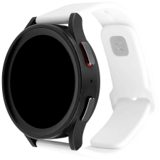 Fixed Silicone Sporty Strap with Quick Release 20mm smartwatch - fehér okosóra kellék