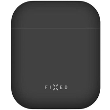Fixed Silky Apple Airpods fekete tok fülhallgató, fejhallgató tok