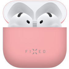 Fixed Silky pro Apple AirPods 4 růžové fülhallgató, fejhallgató tok