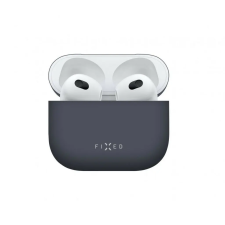  FIXED Silky szilikon tartótok az Apple Airpods 3-hoz, kék fülhallgató, fejhallgató tok
