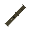 Fixed Sportos szilikonszíj Apple Watch 38/40/41mm-es okosórához, oliva (FIXSST2-436-OL)
