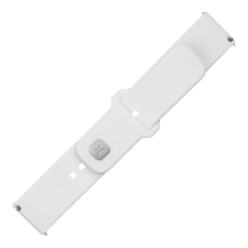 Fixed Sporty Strap Univerzális Szilikon szíj 22 mm - Fehér (FIXSST2-22MM-WH) okosóra kellék