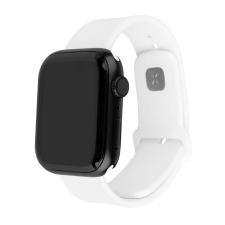 Fixed Szilikon sportos szíjkészlet Apple Watch 38/40/41mm fehér okosóra kellék